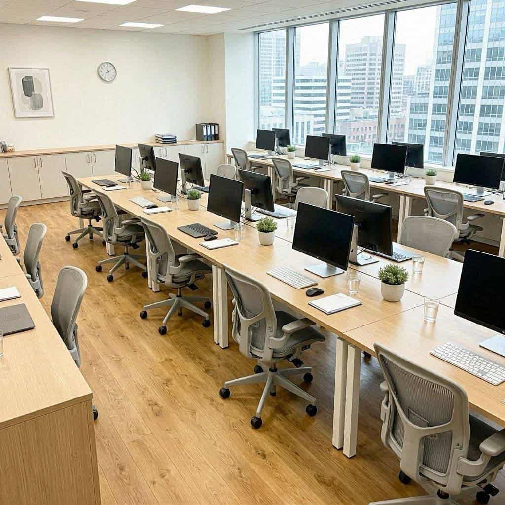 人事部门在写字楼办公管理企业接待礼仪时怎样减少新员工批量入职带来的干扰